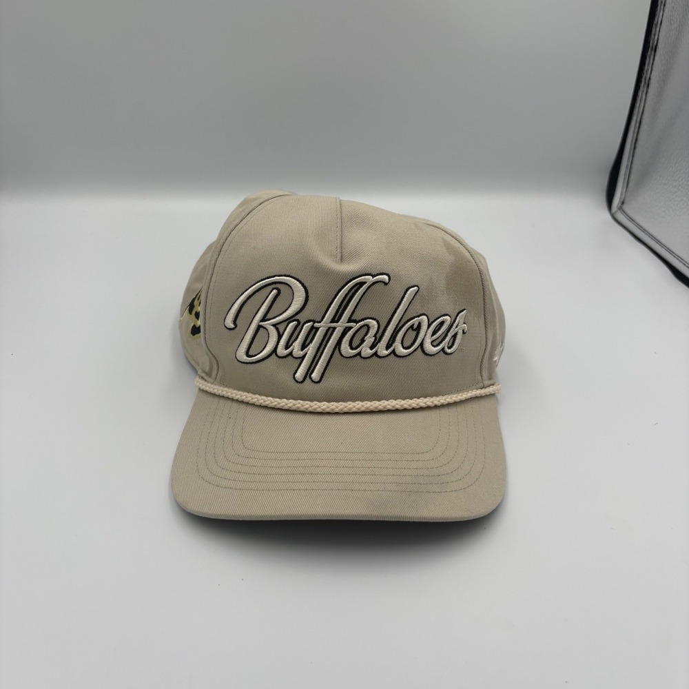 47 Brand Snapback Hat Unisex OSFA Tan Colorado Buffaloes Rope Cap